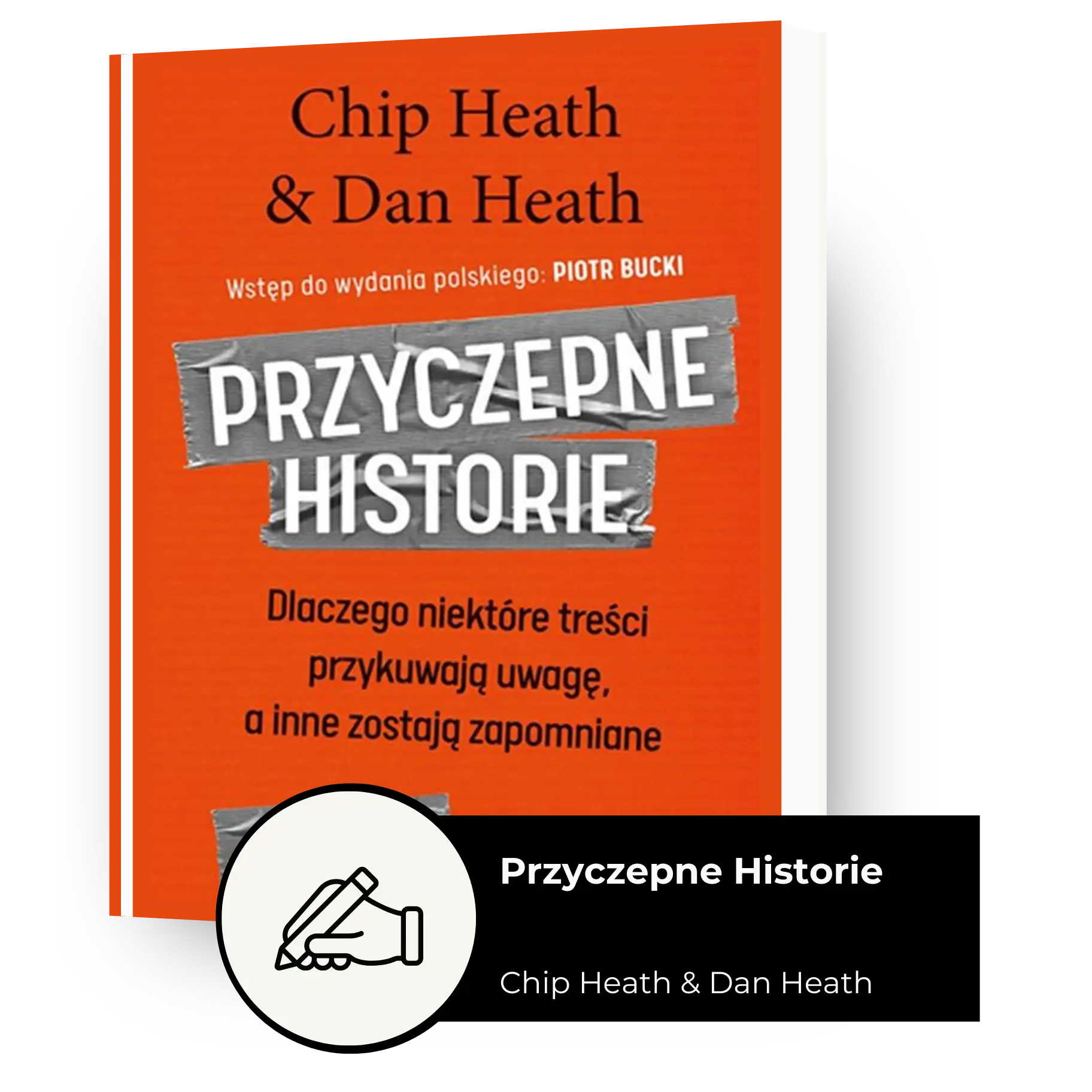 okładka książki Przyczepne Historie – Chip Heath