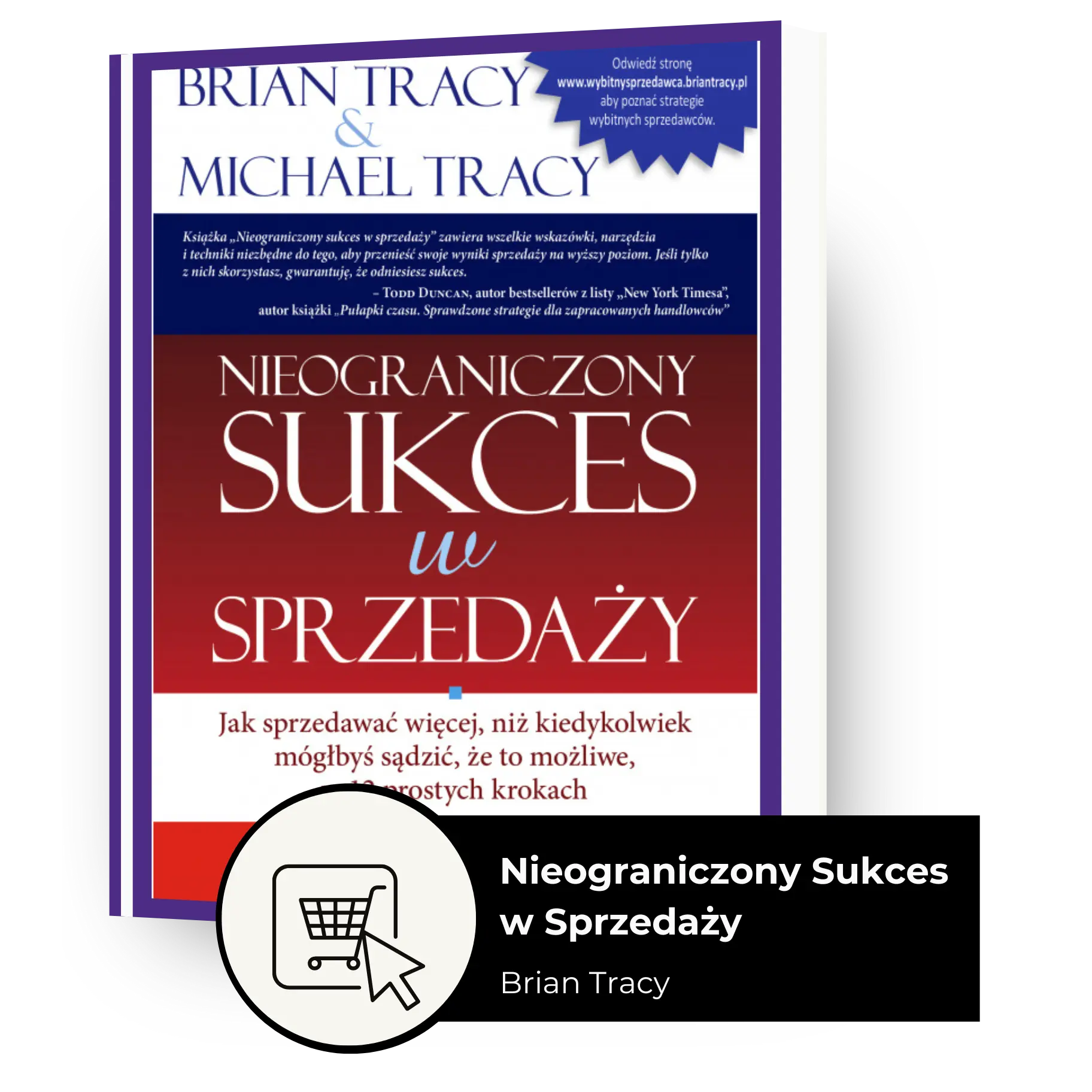 okładka książki Nieograniczony Sukces w Sprzedaży – Brian Tracy