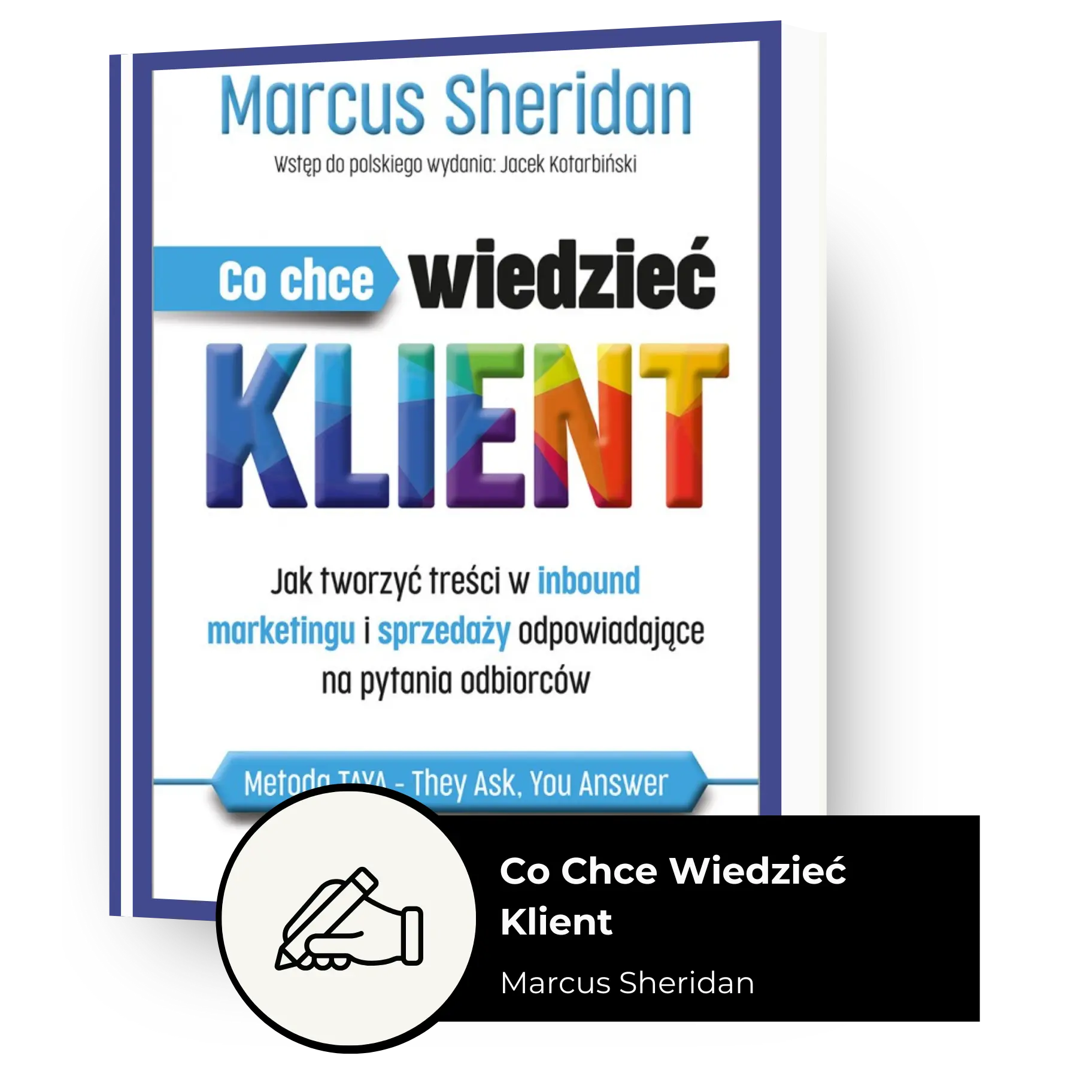 okładka książki Co chce wiedzieć klient – Marcus Sheridan