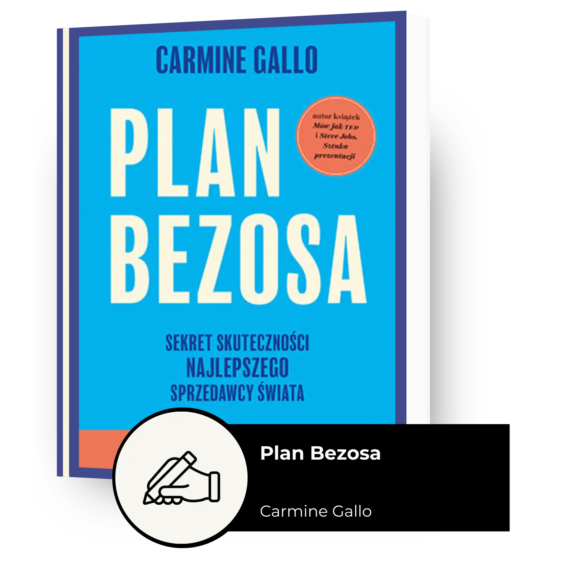 okłądka książki Plan Bezosa – Carmine Gallo