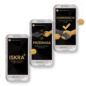 ISKRA, PRZEWAGA, DOMKNIĘCIE - pakiet 3 szkoleń